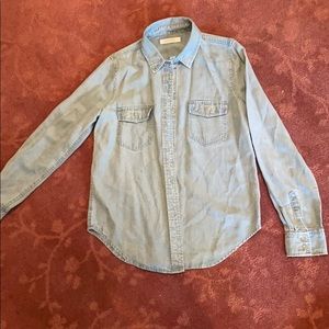 Frame denim button down